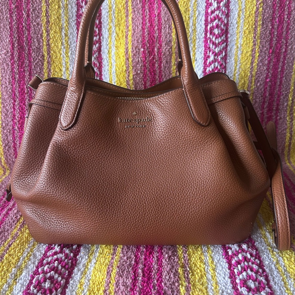 Kate Spade Brown Leather Satchel